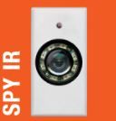 MICROTEL SPY IR ABBMIL SPY IR TELECAMERA COLORI INCASSO 8 LEDIR - ABB MYL