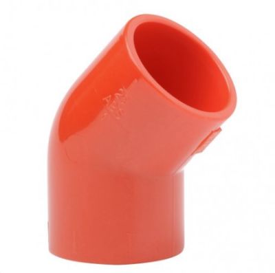 INIM INCENDIO SAEY500250RS Curva a 45° in ABS rossa. Certificazione EN 61386-1