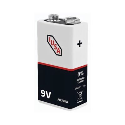 PARADOX UL9-1P Confezione di 10 pile alcaline 9V
