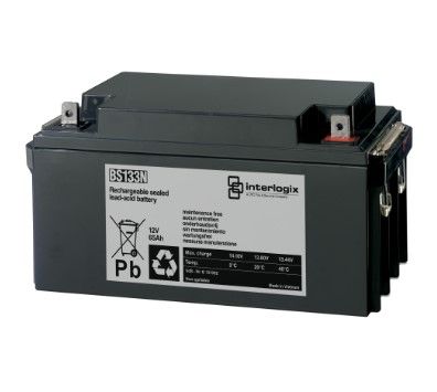 ARITECH INCENDIO BS133N Batteria 12 V - 65 Ah. mm. 299x128x190