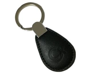 COMBIVOX 77.02.00 Black leather proximity tag