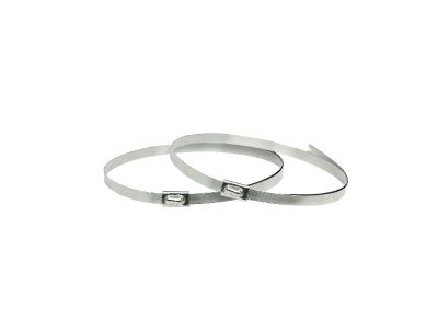 ELSNER 30235 Stainless steel clamps for pole mounting, 2 pcs.