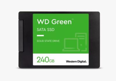 WESTERN-DIGITAL WDS240G3G0A WD Green 240 2.5 SATA 3Dnan SSD 