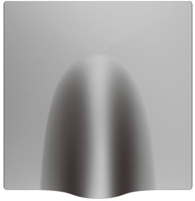 ZENNIO 830002106 ZS55 cable exit mode cover, silver