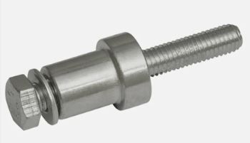 DOMOTIME CINVRNV60 Stainless steel rack pawl and screw with 60 mm through hole 