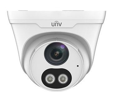 UNIVIEW IPC3612LE-ADF40KC-WL Telecamera di rete fissa a bulbo oculare IR HD ColorHunter da 2 MP
