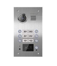 COMBIVOX 31.19.00 Door Phone Six multi-user video intercom - 6 buttons