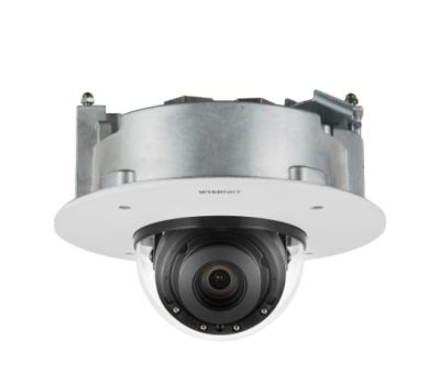 HANWHA PND-A9081RF 4K AI IR Flush Mount Indoor Dome