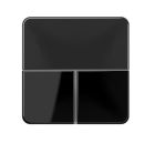 JUNG RCDCD4092TSASW Key covers for KNX controller RCDCD4092M - black