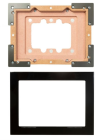 ELAN ITP-8-RBKT-BK Touch Panels Flush Mount Retro Kit for ITP-8 in Black