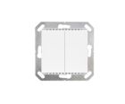 ELSNER 70870 Cala KNX M2-T- pure white RAL 9010 2-gang Push Button