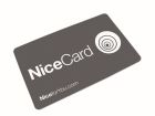 NICE MOCARD Transponder card reprogrammable via Obox