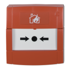 ARITECH INCENDIO DMN700-SW Avvisatore di allarme a rottura vetro - contatto in scambio - Colore rosso