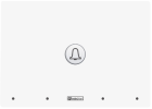 EELECTRON TR32A29KNX TRANSPONDER READER WITH PLEXI PLATE AND TOTAL WHITE BELL BUTTON