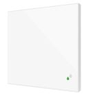 ZENNIO ZSFSENV2W ZSFSENV2W Flat Sensato v2 Sensore di umidità e temperatura KNX per montaggio a incasso, bianco
