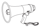 PASO TA16-F 15W Class D megaphone with tones
