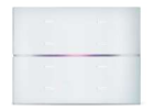 EELECTRON 9025GL308B01 DOUBLE GLASS - 3 MODULES - 8 CH. WHITE + RGB
