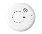 ELDES EWF1CO Combined bidirectional wireless smoke and CO detector, ceiling mount, white color. Supplied with 9 V lithium battery.