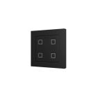 ZENNIO ZVIT55X4A Tecla55 capacitive keyboard, 4 keys, black