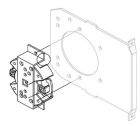 FAAC 132330 SUPPORTO PER FIANCHI PVC MODULO ZF
