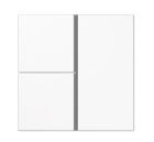 JUNG LS403TSAWW Copritasto per modulo sensore 3 canali- mod. LS990- bianco alpino