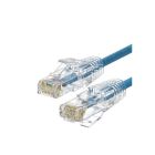 WP RACK WPC-PAT-6AU020LB-S SLIM PATCH CABLE CAT.6A U-UTP, 2.0m BLUE