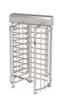 NICE TURNSTILES CAGE3316 Single gate with 3-arm rotor 120° angle - AISI 316 brushed stainless steel structure