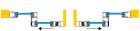 CAME 818XA-0068 S30 FRONT 1M+1F CORRIDOR L3000-H2520MM