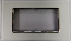 MAPAM 8004BL-1 Art 8004BL-1 4P White Glass Plate