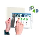 ABTECNO XPR-WS4-4D-E SCHEDA UNITA DI CONTROLLO ACCESSI A 4 PORTE 