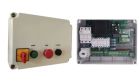 DOMOTIME DCB3F230/380VPB Centralina 230/380V TRIFASE, motore singolo scorrevole o porte rapide con rallentamenti con pulsantiera