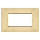 MAPAM 6004-11 Placca Tecnopolimero Gem 6004-11 4P Sabbia