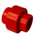 ARITECH INCENDIO 9-10915 Raccordo di giunzione ispezionabile in ABS di colore rosso per tubazione diametro 27mm