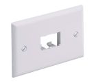 PANDUIT CFPH2IW Faceplate- 2 Port- Single Gang- Horizonal- Off White
