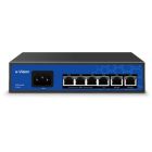 ELMO SW01 Industrial PoE switch with 4 Megabit PoE + 2 ports
