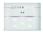 EELECTRON 9025GT307D01-H DOPPIO VETRO CUSTOM - 3 MODULI - DISPLAY HOTEL - BIANCO