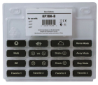 ELAN GKP7BK-B Keypads KP7 Buttons - black (fulfilled as KP7BK-B)