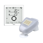 ELSNER 10150 Solexa II Set - White/aluminum remote control (Display and Weather Station)