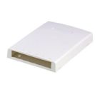 PANDUIT CBXF6AW-AY Surface Mount Box- 6 Port- Fiber- Arctic White