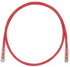 PANDUIT UTPSPL2MRDY Copper Patch Cord- Cat 6- Red LSZH UTP Cable- 2 M