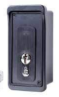 ABTECNO APE-556/1154 SMALL53-IN SELETTORE DA INCASSO CON SBLOCCO FRENO
