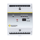 CDVI SEL2641R433BD4 Radio Receiver DIN Bar with 4 power relays