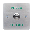 CDVI RTE/SS STAINLESS STEEL BUTTON TO APPLY