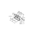 MINGARDI 2700064 Staffa anteriore per infisso / Window front bracke