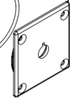 GIBIDI P9AX53600  FLANGIA CORPO PICCOLA P6 SL 420-430-440
