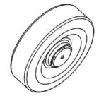 RIB BA10204 WHEEL WITH FLANGE R50 2007