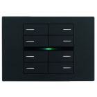 EELECTRON SO08L02KNX-3 PULSANTE LITE 8 TASTI | 16 CH - RGB NERO