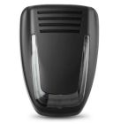 VENITEM 23.23.06 MOSE LS LUX matt black/smoked EN50131-4 siren with double micro anti-shock anti-foam system against violent shocks and spotlights