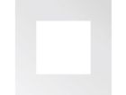 CAME 67900190 PLV2M WH PLACCA BIANCA IN VETRO 2 MODULI