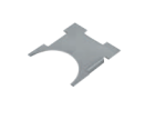 TAU S-700CFR4060C STAINLESS STEEL COVER PLATE CFC-CFCT-CFX